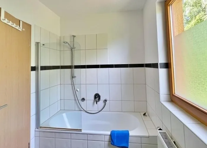 아파트 Apartment Natur Ferienpark 33 In Idyllischer Lage Fuer Wanderurlaub Und Naturgenuss Entspannen Im Waldgebiet